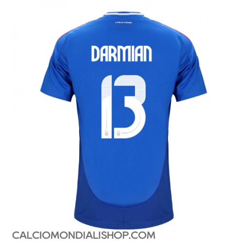 Maglie da calcio Italia Matteo Darmian #13 Prima Maglia Europei 2024 Manica Corta